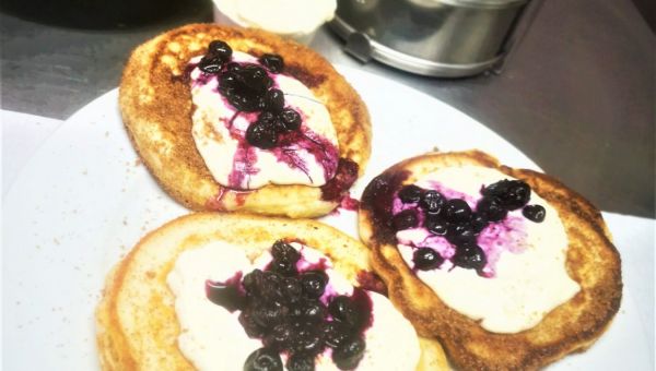 Naše specialita - řečický lívanec - do kastrůlků.