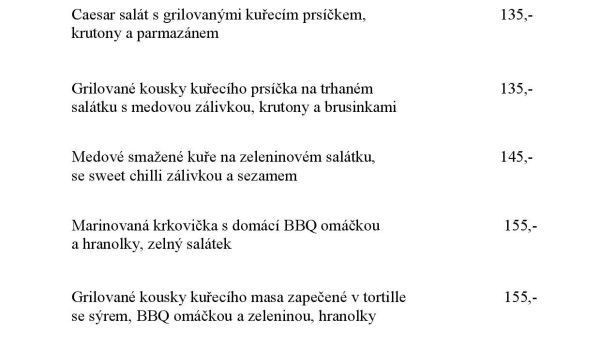 nabídka pro skupiny, zámek, srpen 2023